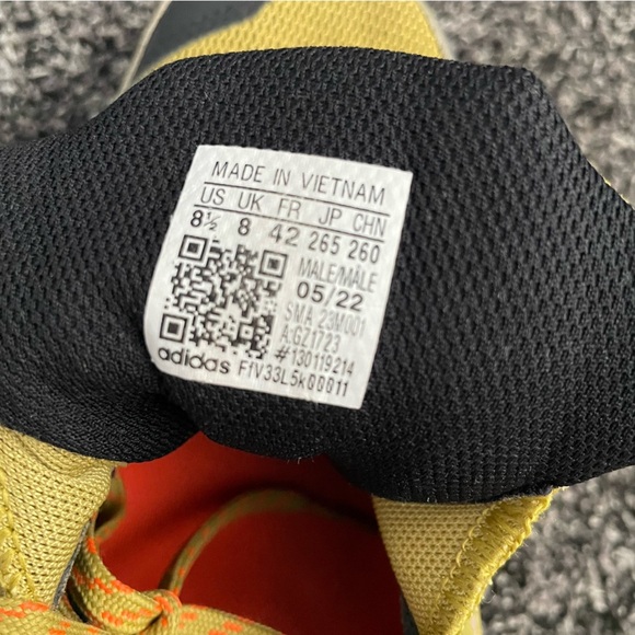 Adidas Terrex Ax4 Primegreen Men's Hiking Sneaker GZ1723 Sz 8.5 - Picture 6 of 7